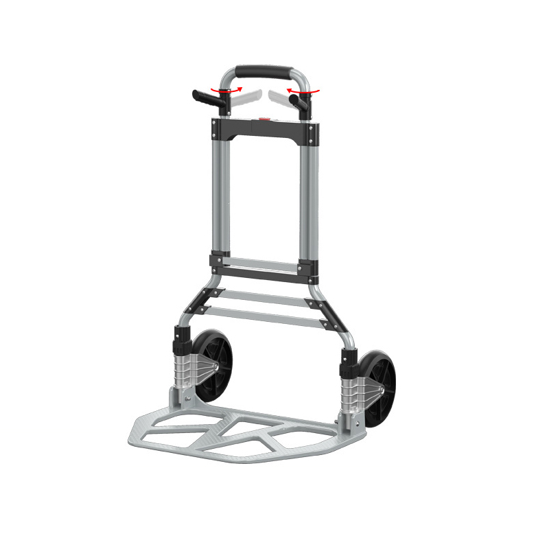 Sports Equipment Trolley - Foldable Trolley Portable Small Luggage Trolley