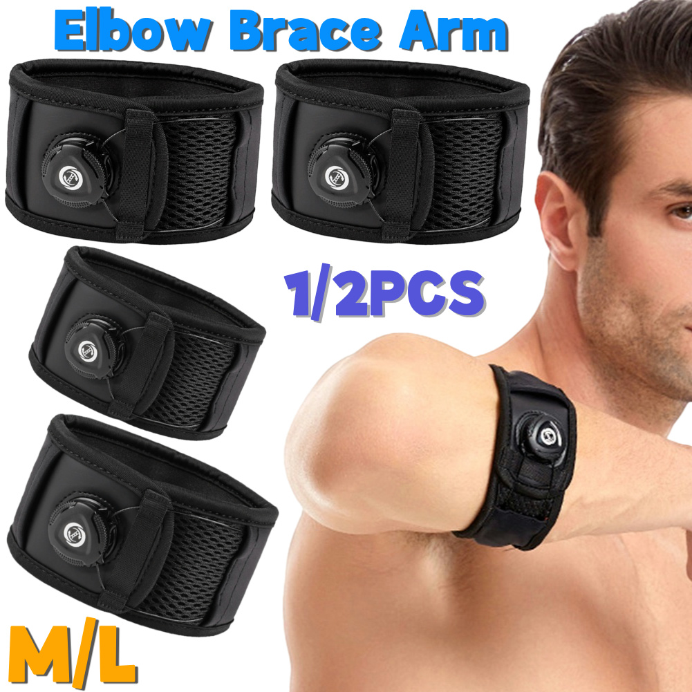 Tennis Elbow Brace - 1/2PCS Elbow Brace M/L Tennis Elbow
