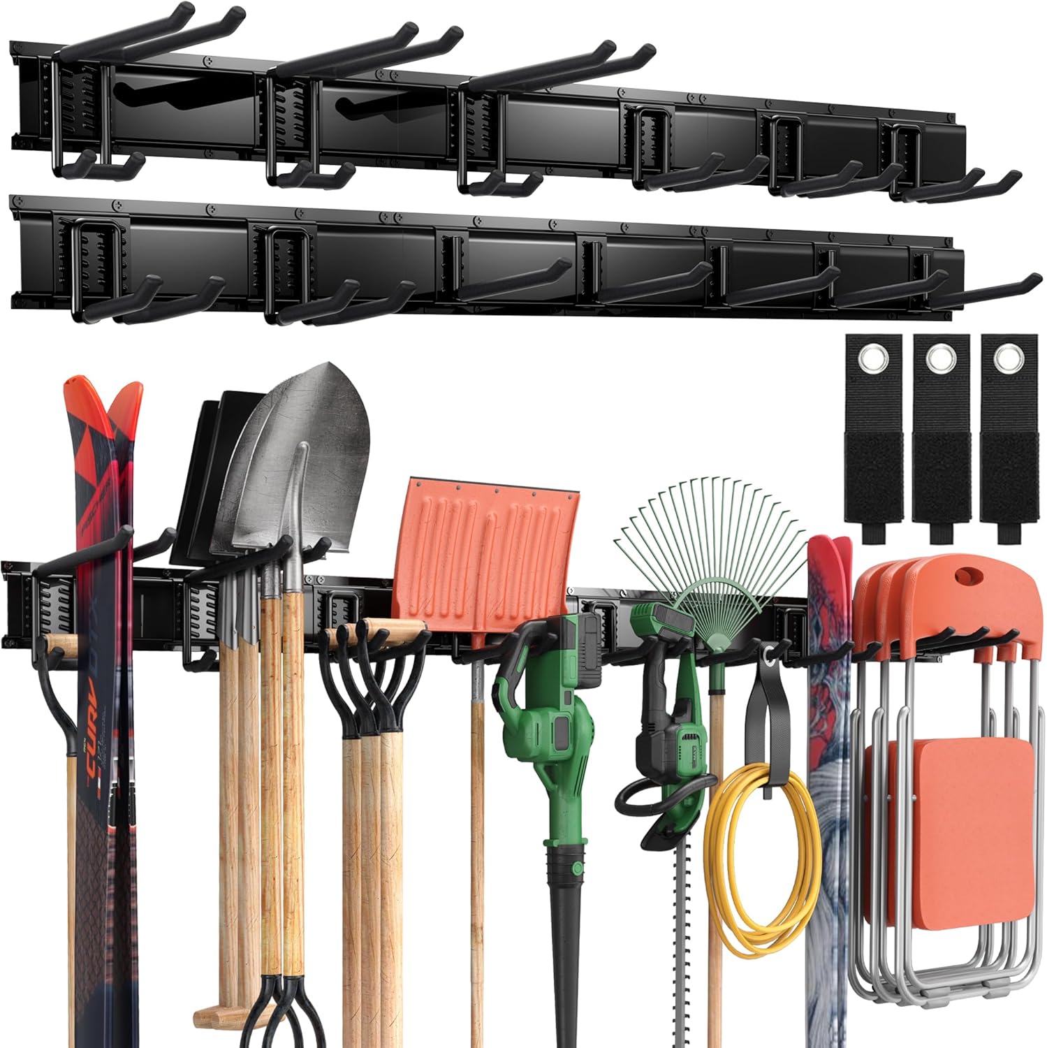 Sports Equipment Images - Heavy Duty Garage Tool Organizer Wall