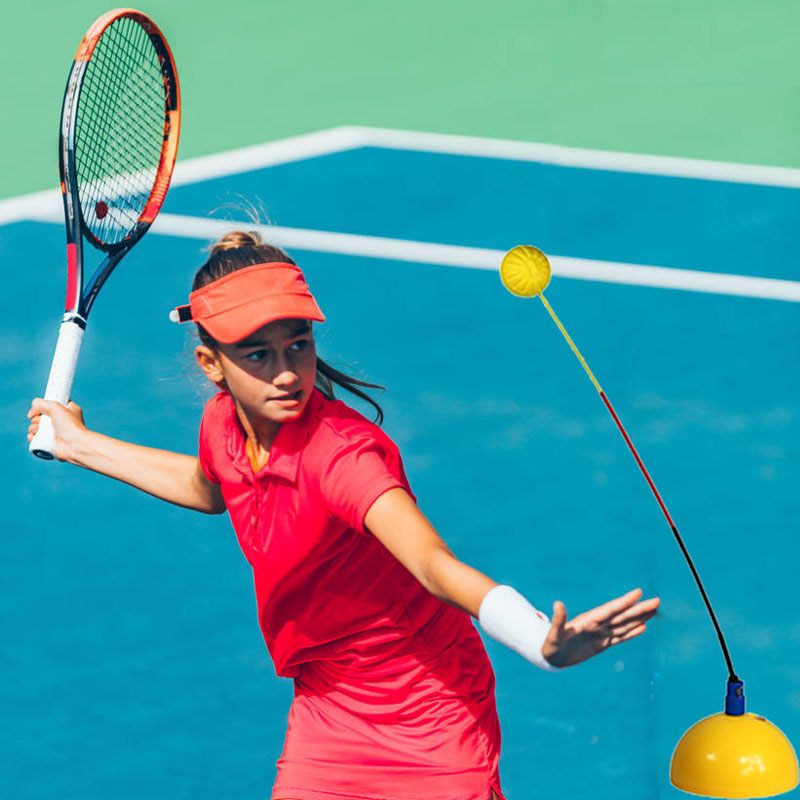 Sports Equipment For Tennis - Professional Tennis Trainer Portable Practice Training