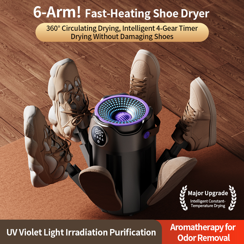 Sports Equipment Dryer - Intelligent Timer Shoe Dryer Household Portable