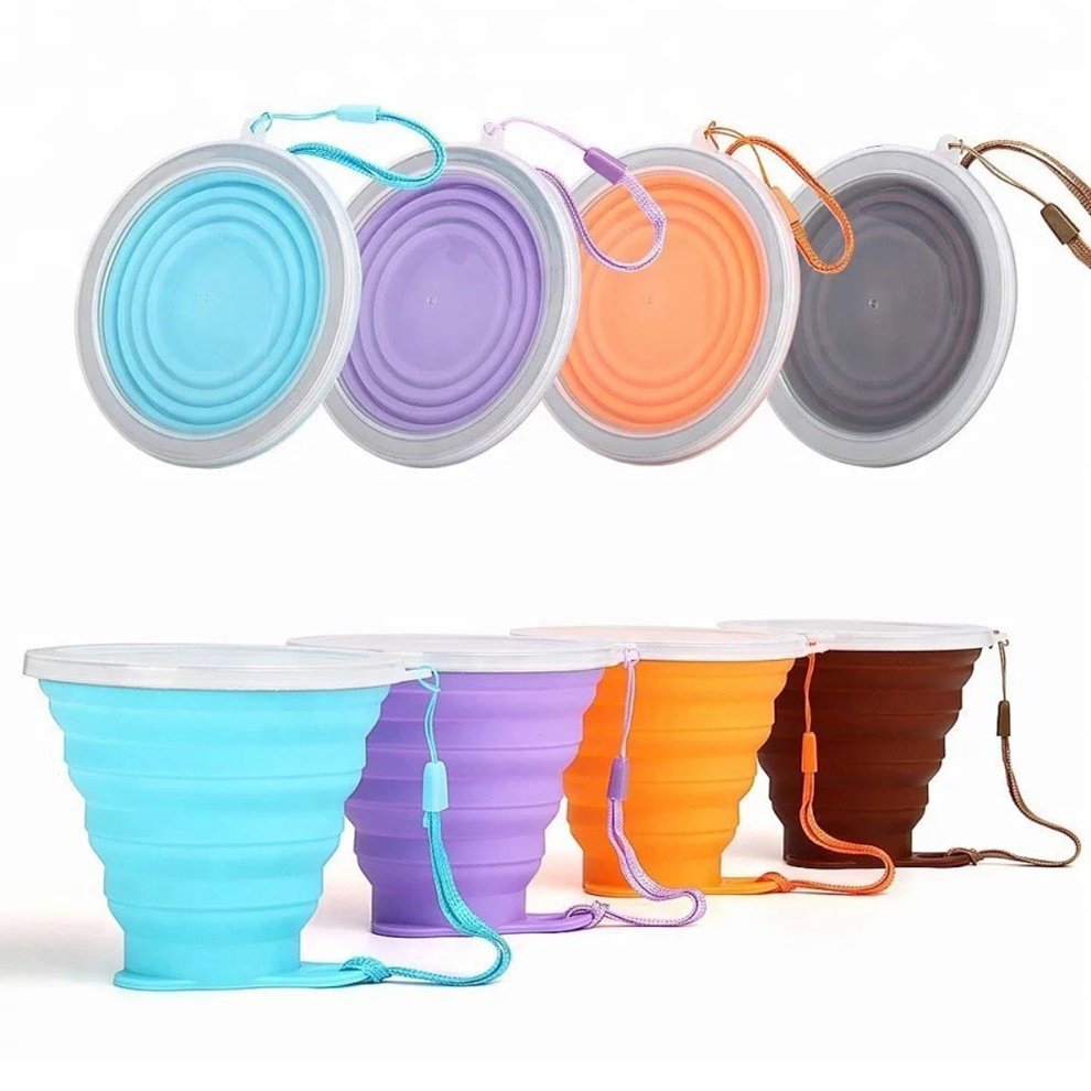 Sports Equipment 7 Year Old - 270ML Silicone Collapsible Cups for Camping