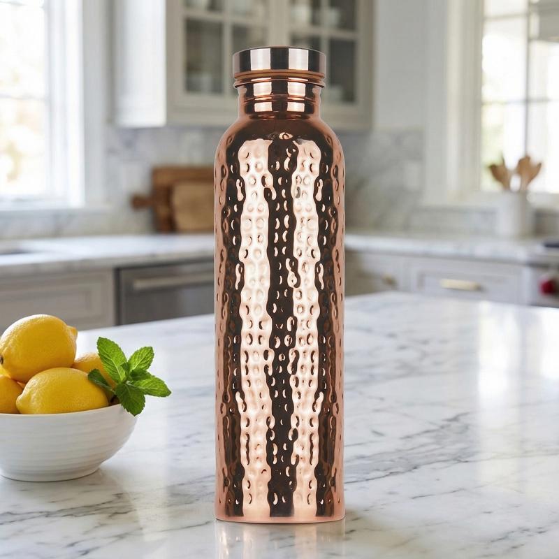 [G] 800ML Electroplated Copper - Sports Water Bottle Insulated incelemesi ve fiyatı