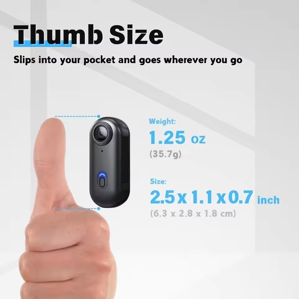 4K thumb camera, equipped with - Sports Equipment Images incelemesi ve fiyatı