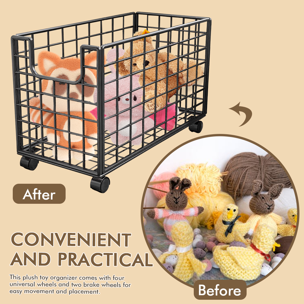 Metal Storage Rack With Wheels - Sports Equipment Trolley incelemesi ve fiyatı