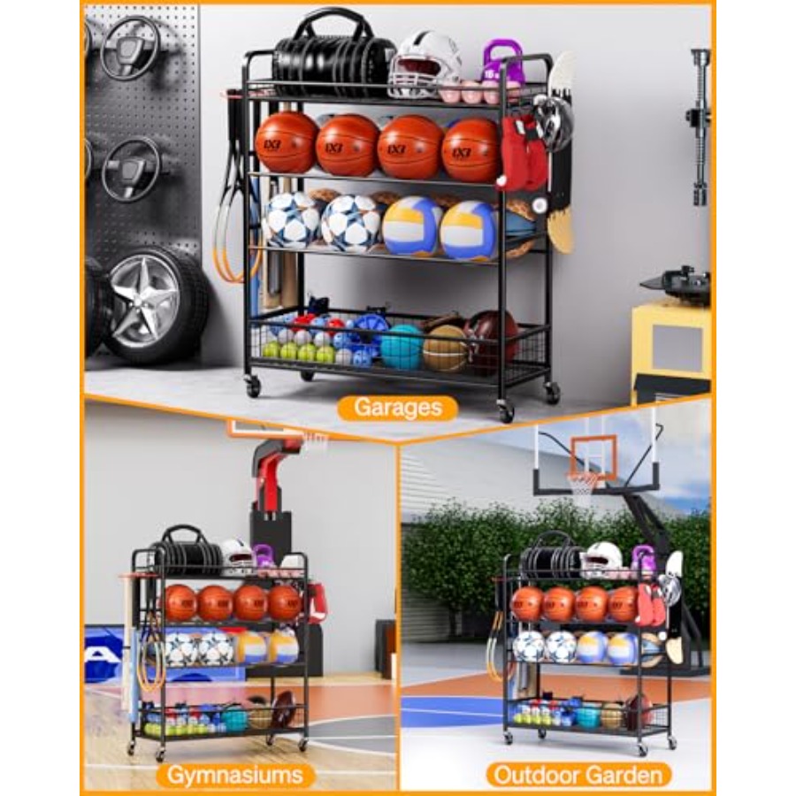 Garage Sports Equipment Organi - Sports Equipment Outdoor Storage incelemesi ve fiyatı