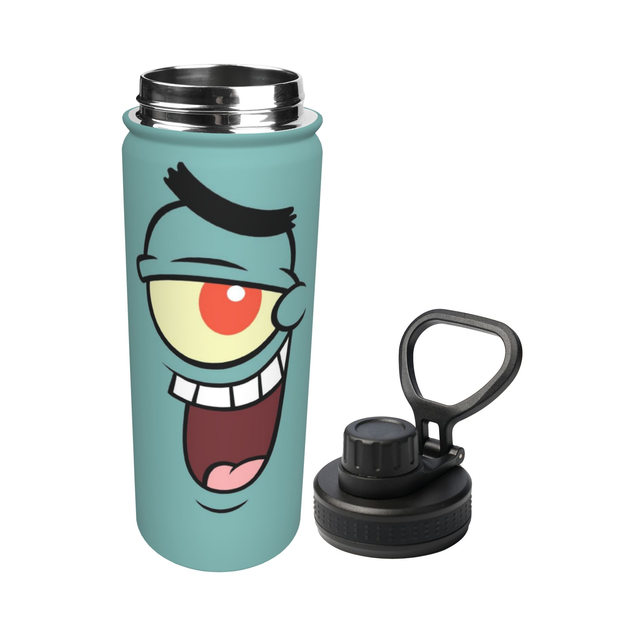 Spongebobs Cartoon 18OZ Sports - Sports Water Bottle Insulated incelemesi ve fiyatı