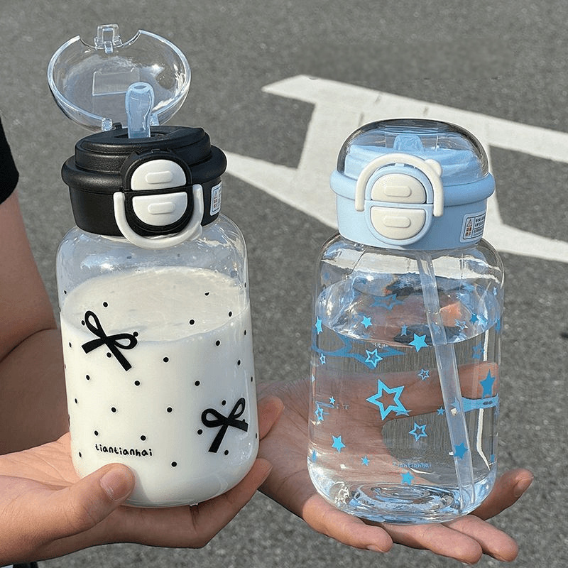 Cute Water Bottle with Straw P - Sports Equipment 7 Year Old incelemesi ve fiyatı