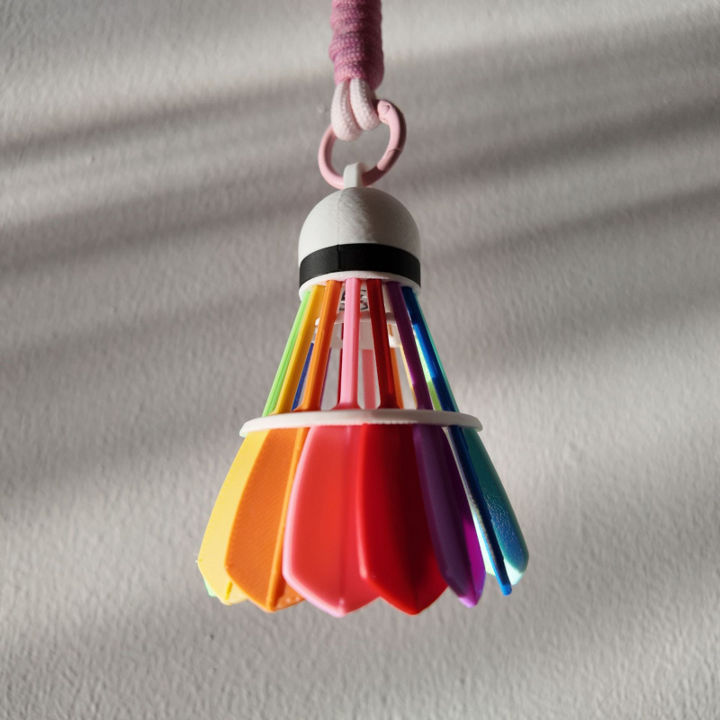 NEW 3D Printed Badminton Keych - Sports Equipment In Chinese incelemesi ve fiyatı