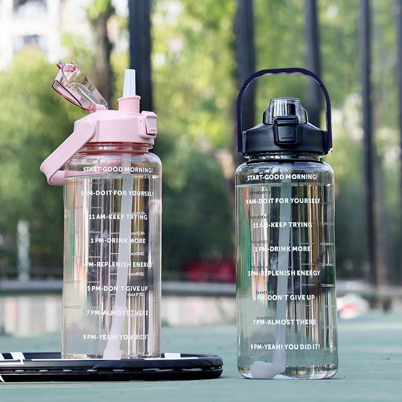 2 Liters Straw Plastic Water B - Sports Equipment Types incelemesi ve fiyatı