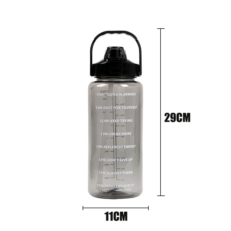 2 Liters Straw Plastic Water B - Sports Equipment Types incelemesi ve fiyatı