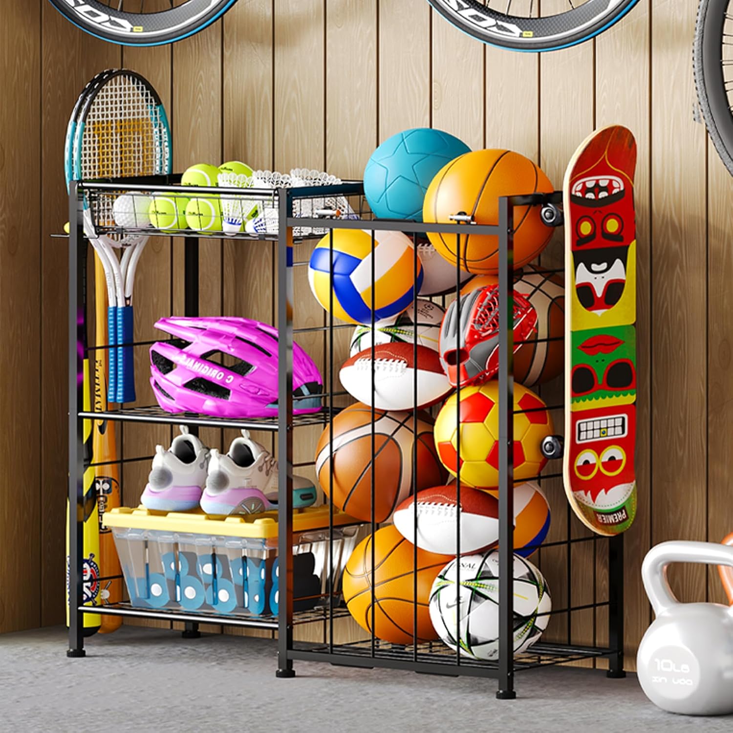 Sports Equipment Organizer wit - Sports Equipment Images incelemesi ve fiyatı