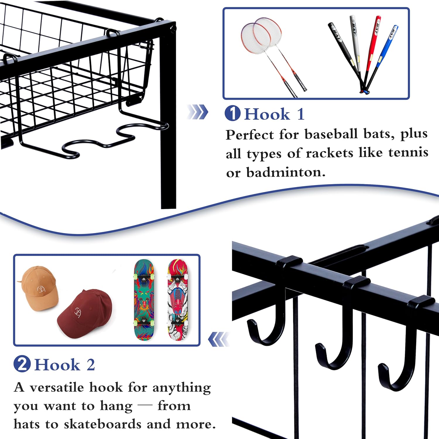 Sports Equipment Organizer wit - Sports Equipment Images incelemesi ve fiyatı