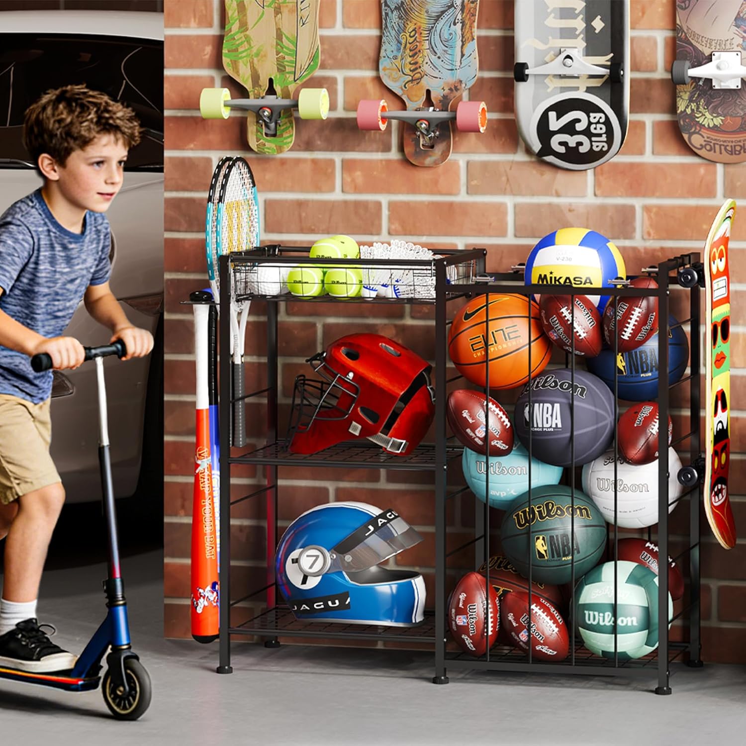 Sports Equipment Organizer wit - Sports Equipment Images incelemesi ve fiyatı