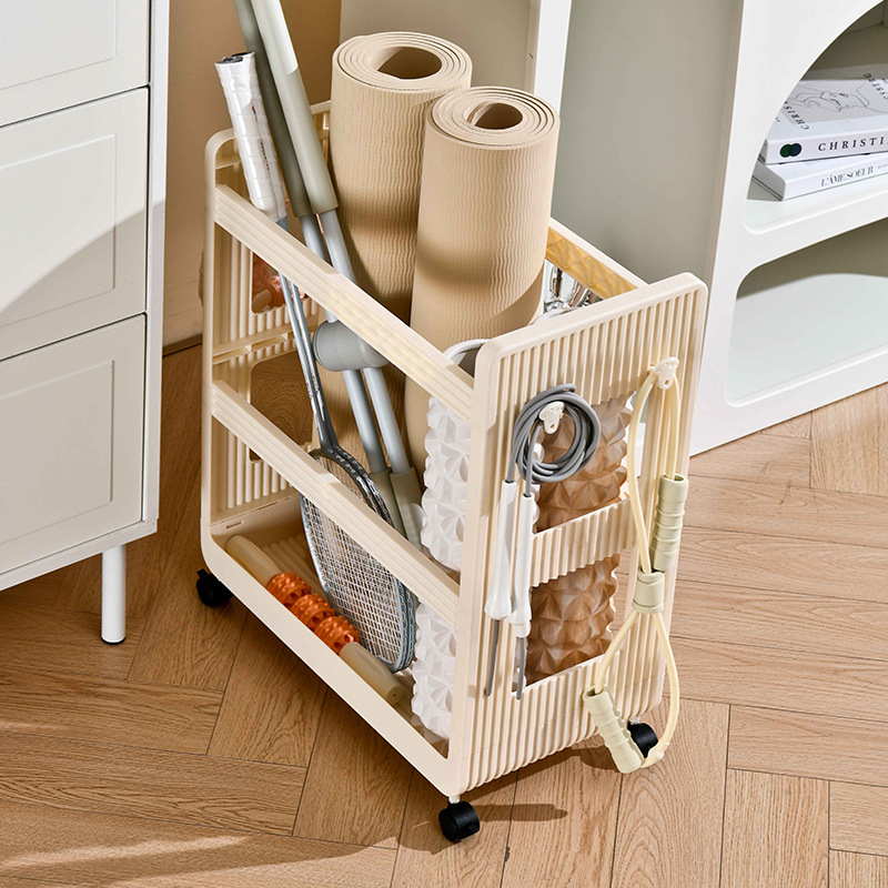 Yoga Supplies Storage Rack Mov - Sports Equipment Trolley incelemesi ve fiyatı
