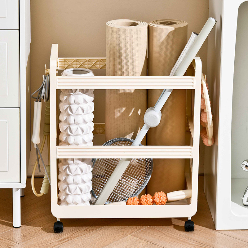 Yoga Supplies Storage Rack Mov - Sports Equipment Trolley incelemesi ve fiyatı