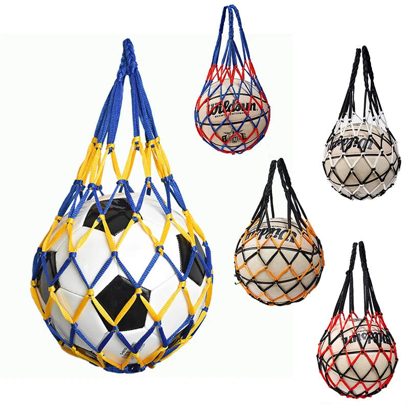 1PC Football Net Bag Nylon Bol - Sports Equipment Outdoor Storage incelemesi ve fiyatı