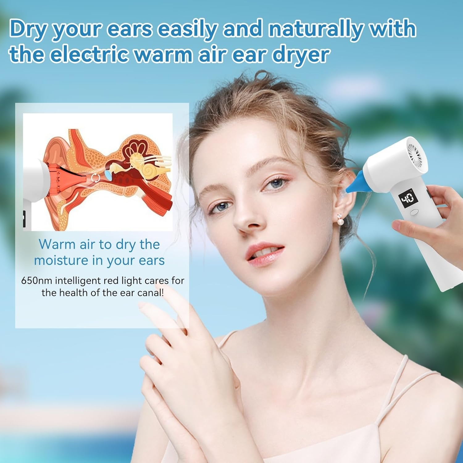 Ear Dryer Water Drying Aid 650 - Sports Equipment Dryer incelemesi ve fiyatı