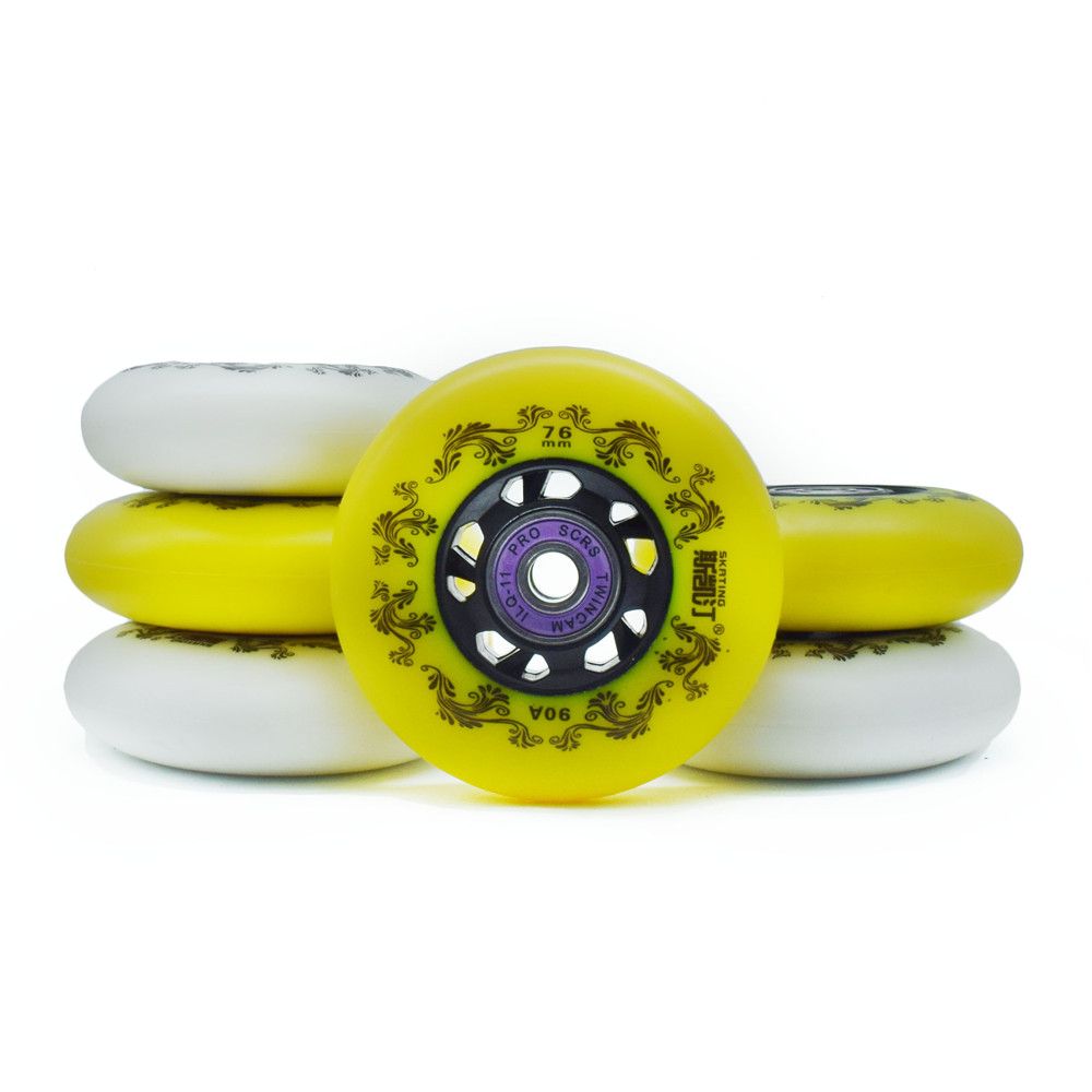 8pcs 90A 72mm 76mm 80mm roller - Roller Skate Inline incelemesi ve fiyatı