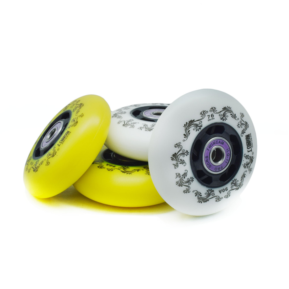 8pcs 90A 72mm 76mm 80mm roller - Roller Skate Inline incelemesi ve fiyatı