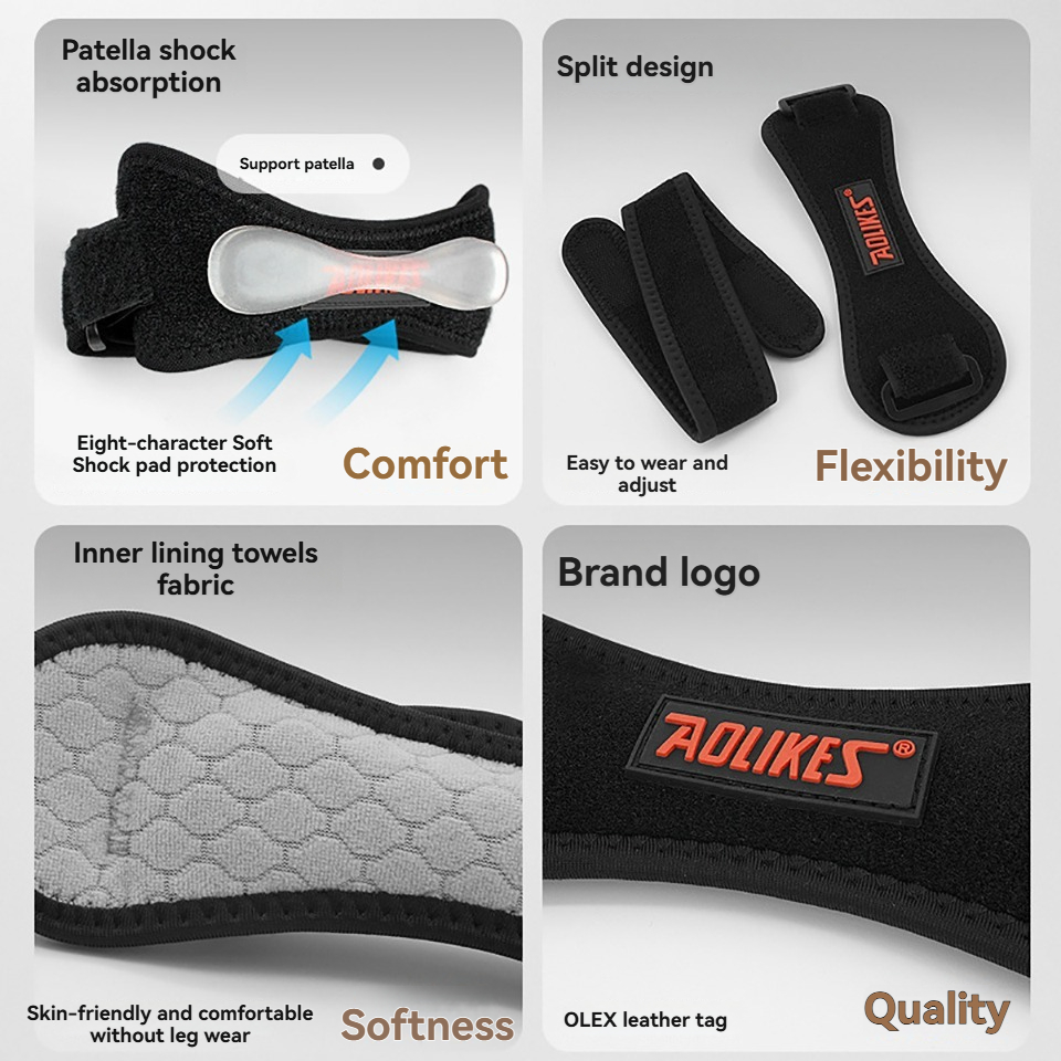 AOLIKES 1PCS Sports Patella Br - Volleyball Knee Pad incelemesi ve fiyatı