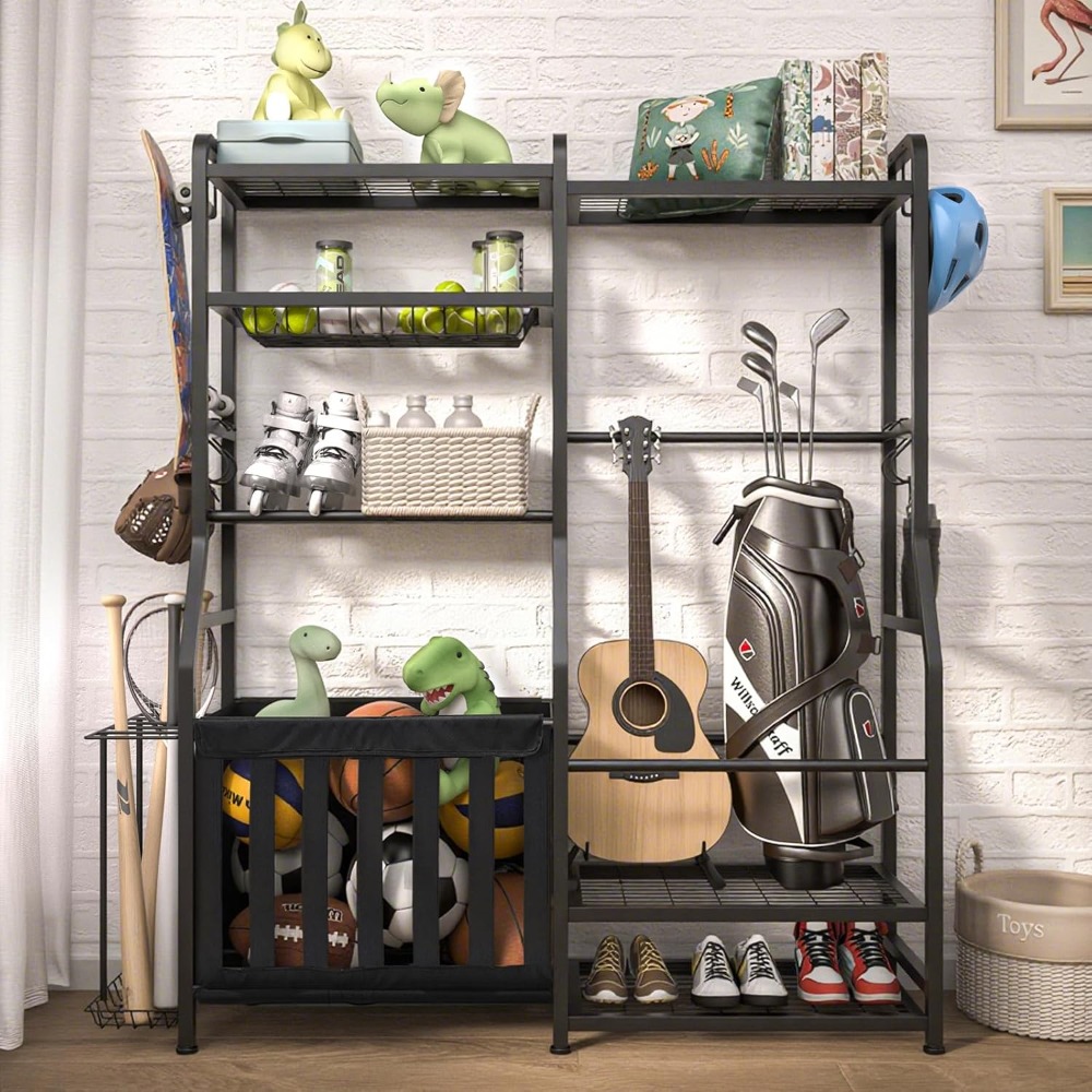 Garage Sports Equipment Organi - Sports Equipment Outdoor Storage incelemesi ve fiyatı
