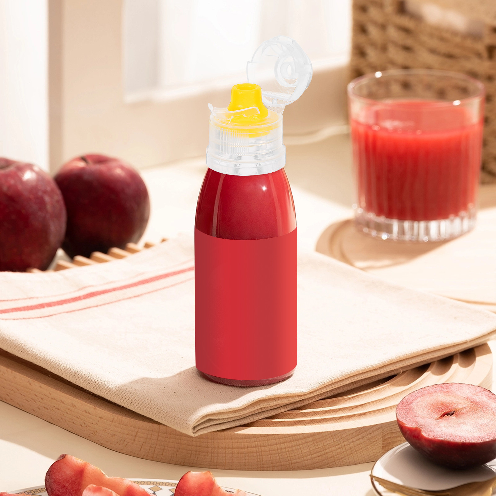 10Pcs Reusable Push Pull Flip  - Sports Water Bottle Insulated incelemesi ve fiyatı