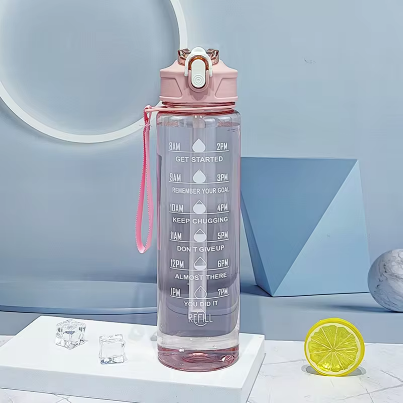 900ml Sports Bottle With Time  - Sports Equipment Types incelemesi ve fiyatı