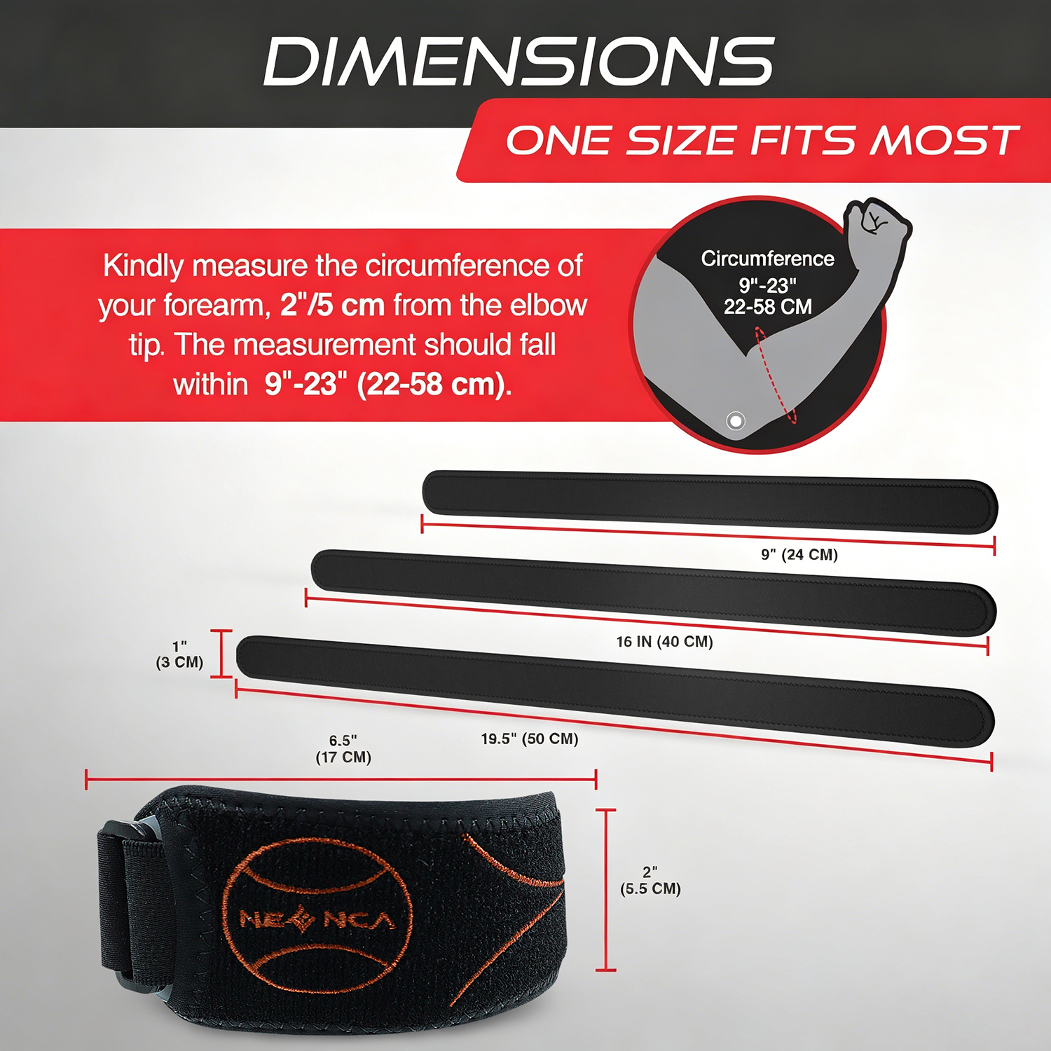 NEENCA Tennis Elbow Brace Adju - Tennis Elbow Brace incelemesi ve fiyatı