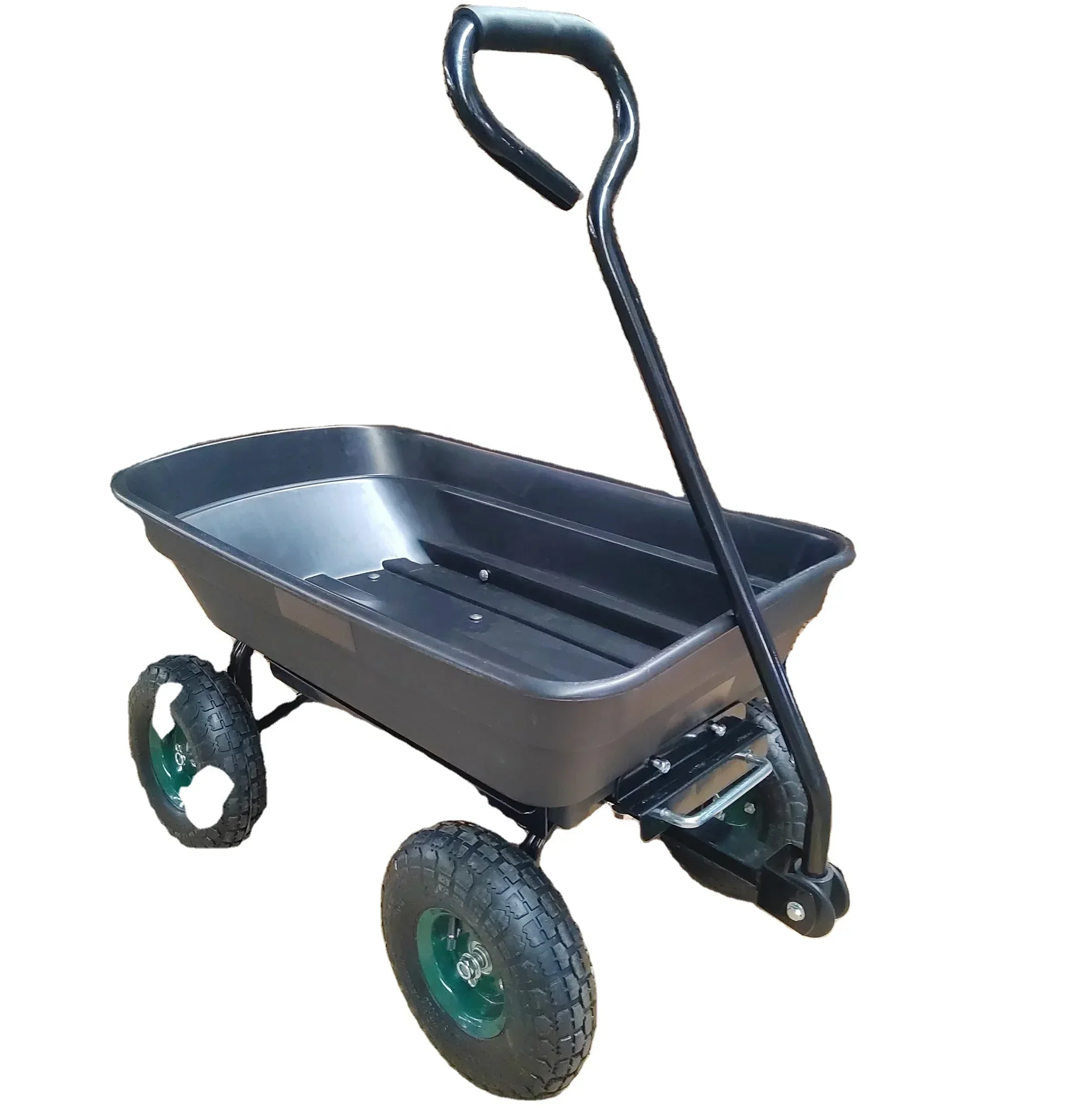Tipping Garden Dump Trolley Wa - Sports Equipment Trolley incelemesi ve fiyatı