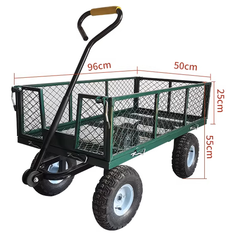 Four-wheeled handcart with rub - Sports Equipment Trolley incelemesi ve fiyatı