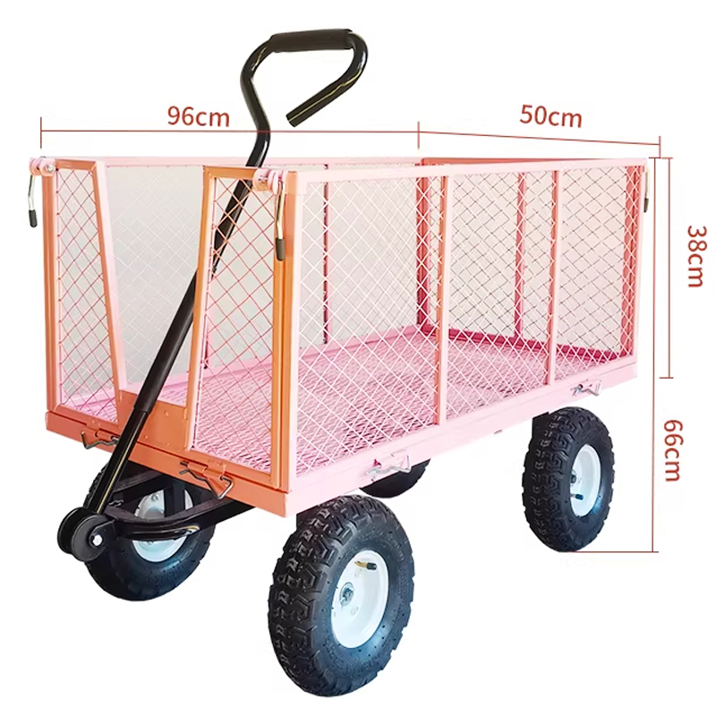 Four-wheeled handcart with rub - Sports Equipment Trolley incelemesi ve fiyatı