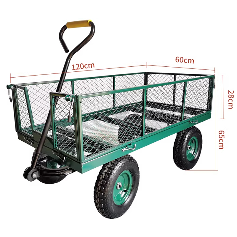 Four-wheeled handcart with rub - Sports Equipment Trolley incelemesi ve fiyatı
