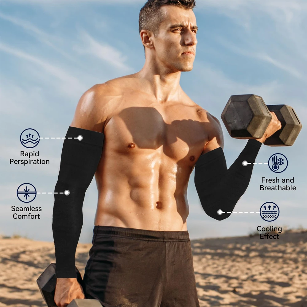 1Pair Compression Arm Sleeves, - Tennis Elbow Brace incelemesi ve fiyatı