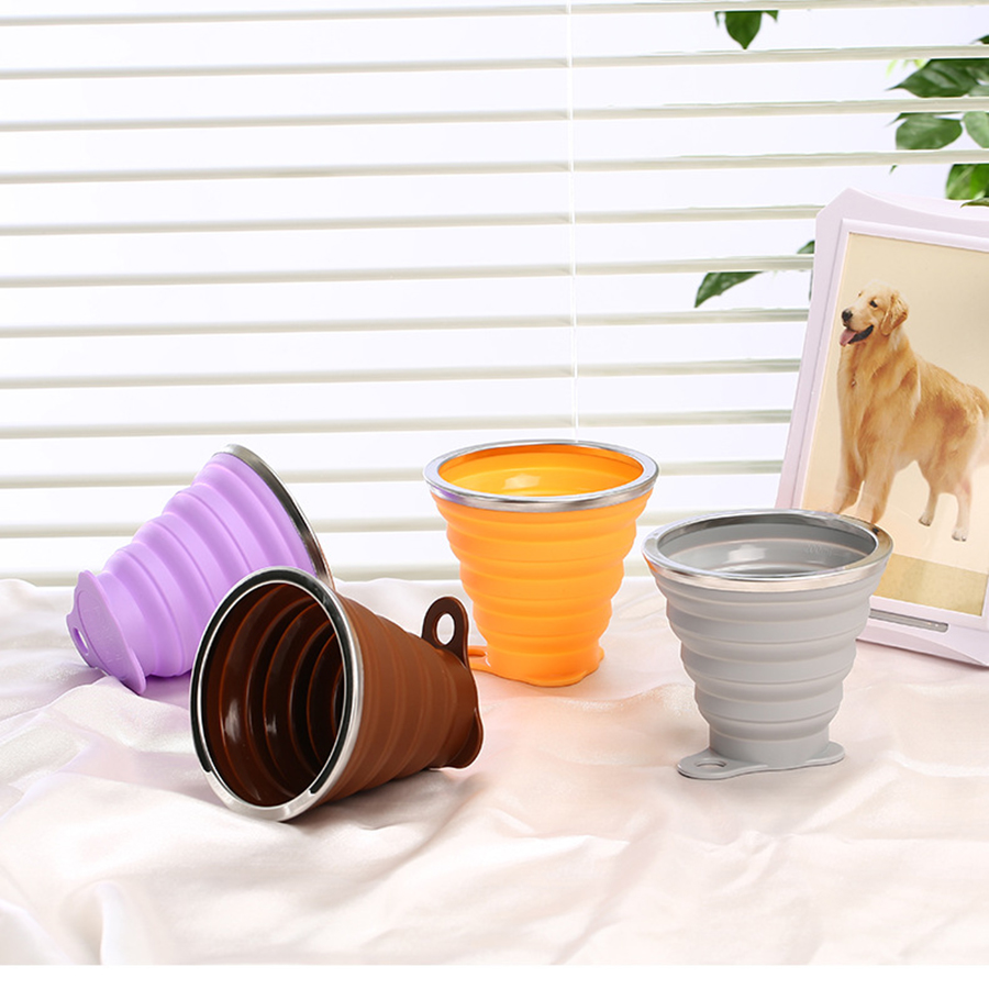 270ML Silicone Collapsible Cup - Sports Equipment 7 Year Old incelemesi ve fiyatı